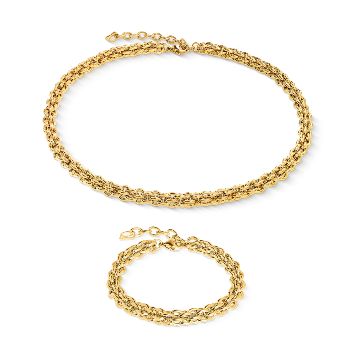 Halskette Mesh Chain Classic gold – Bild 4
