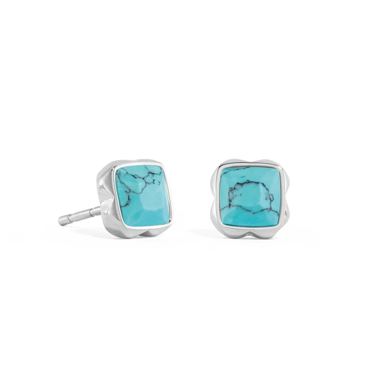 Birthstone Dezember Ohrringe Türkis Silber