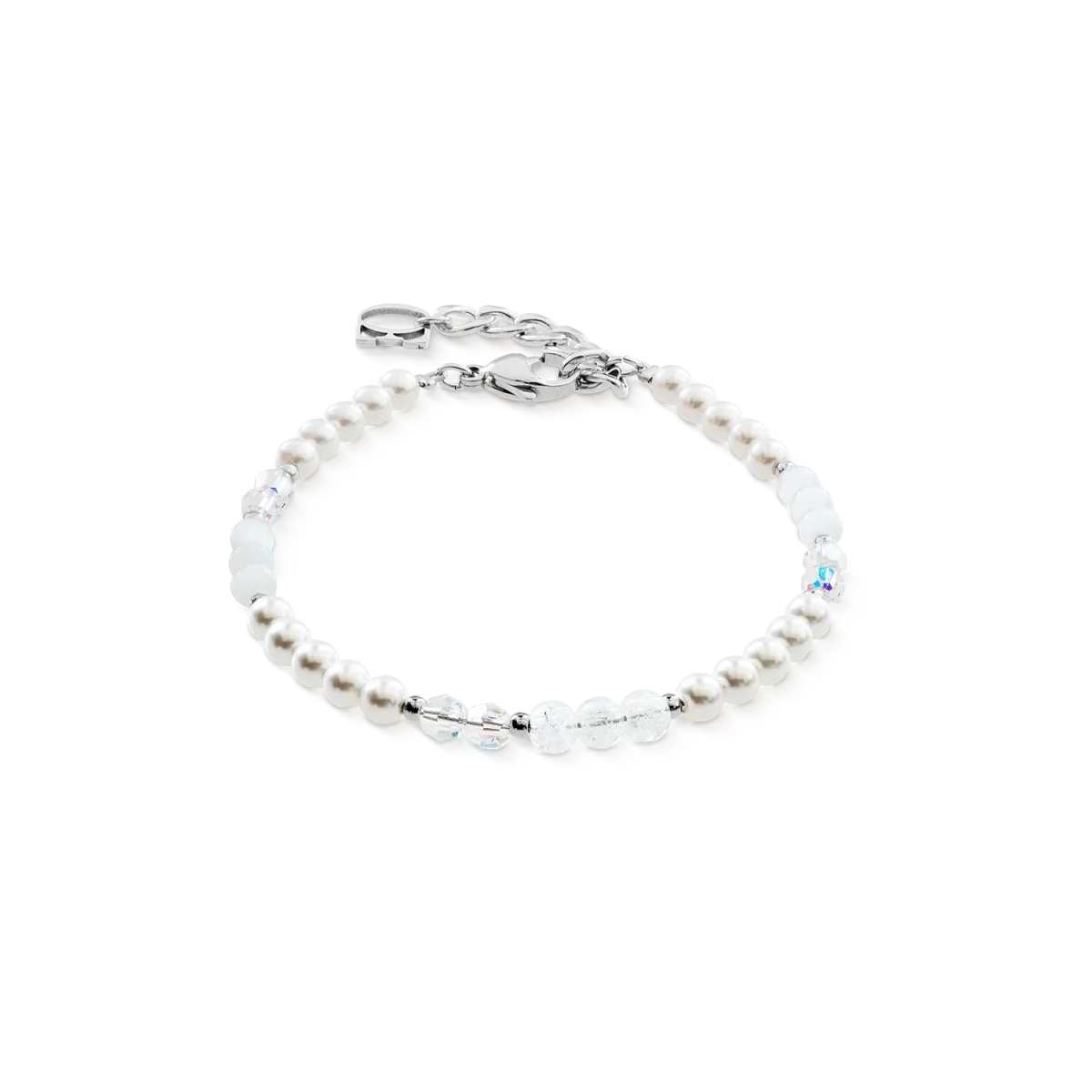 Armband Princess Rhythm silber-weiß – Bild 2