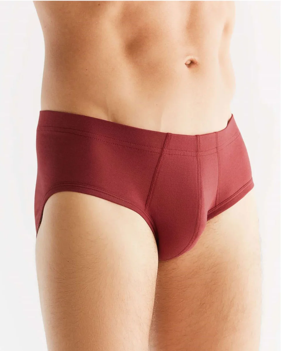 Albero Natur Herren Slip ohne Eingriff Bio Baumwolle Elasthan – Bild 6