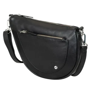 Umhängetasche Leder – Clutch und Crossbody-Bag – mit abnehmbarem, verstellbarem Riemen | Modell Vicenza