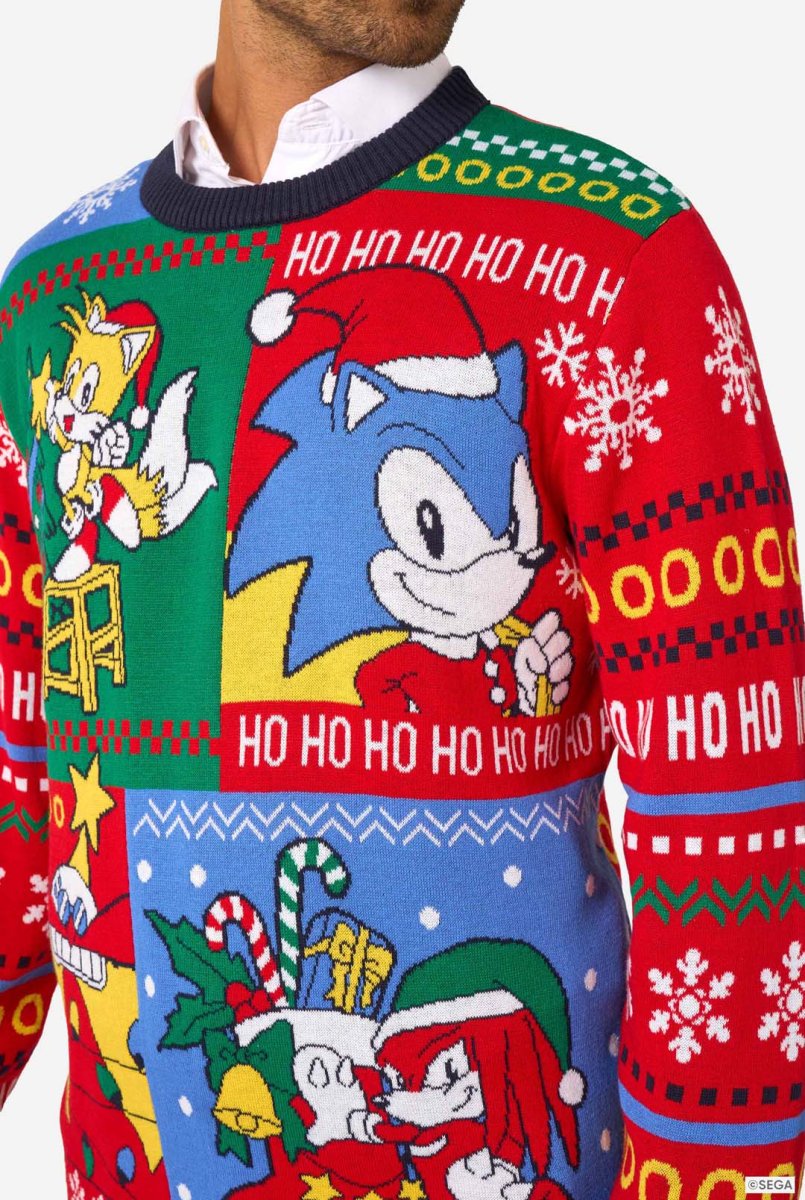 Sonic Christmas Sweater – Bild 5