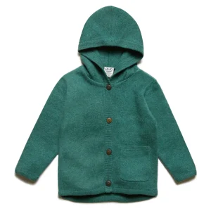Puri Organic Keinkinder Hoody Doppelstrick Bio Baumwolle Wolle