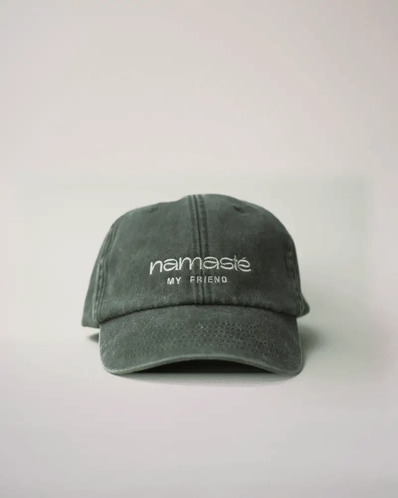 Cap Namasté my friend - Grün